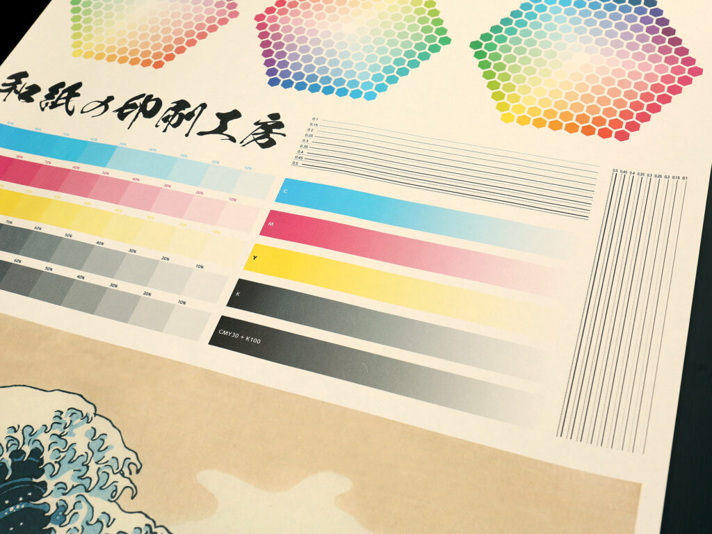 大判和紙プリント　むつき