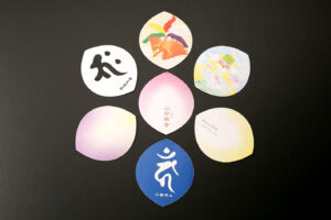 オリジナル和紙散華_集合